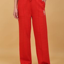She N She Women Printed Mid Rise Track Pants-picture-33