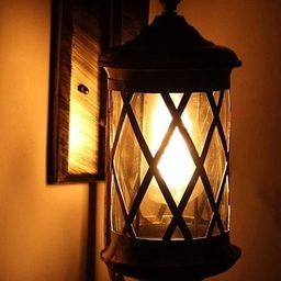 KINIS Gold-Toned & Black Abstract Shaped Wall Lamp & Bulb-50