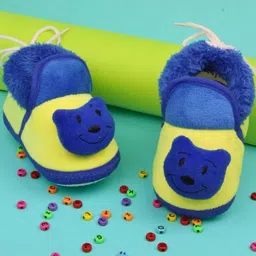 NESKA MODA 6 To 12 Months Infants Cotton and Fur Panda Face Booties-image-6
