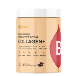 MyFitFuel Premium Series Hydrolyzed Bovine Collagen+ - 500g - Chocolate-80
