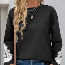 StyleCast x Revolte Women Round Neck Pullover Sweatshirt-picture-2
