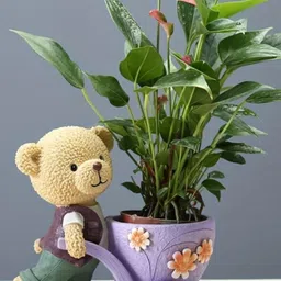 Eleven To Eleven Decor Bear Flower Holder Planter-image-2