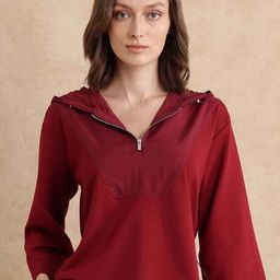 RAREISM Women Hooded Pullover Sweatshirt-31