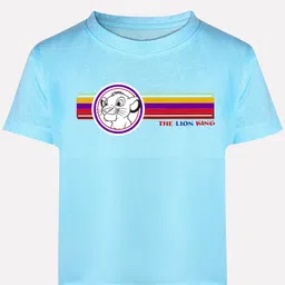 Disney By Miss and Chief Boys Lion King Printed Bio Finish Applique T-shirt-image-64