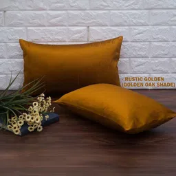 RoyalDeco Rust Set of 2 Rectangle Cushion Covers image 3