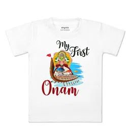 Arvesa Kids Typography Printed Applique T-shirt-picture-34