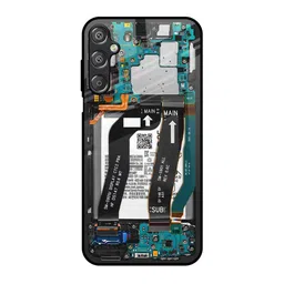 QRIOH Unisex Abstract Printed Samsung Galaxy F15 5G Back Case Mobile Accessories-15