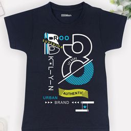 Billion Boys Printed Bio Finish Applique T-shirt-image-62