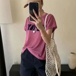 KPOP Women Round Neck Short Sleeves Top-image-74