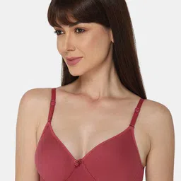 intimacy LINGERIE Medium Coverage Lightly Padded Cotton T-shirt Bra With All Day Comfort-picture-14