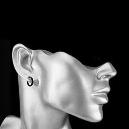 MEHAK CREATION Black Brass Earrings-picture-20