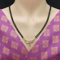 SONI JEWELLERY Women Gold Mangalsutra-picture-20