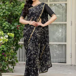 KALINI Pure Chiffon Saree-picture-15