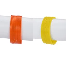 1ST TIME Women Orange Bangle-image-33