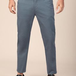 MERCHANT MARINE Men Tailored Slim Fit Trousers-image-86