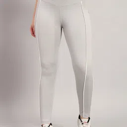 CLOTHWIK COLLECTION High-Rise Ankle Length Gym Tights-image-8