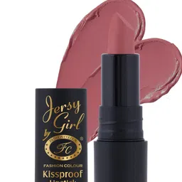 Fashion Colour Jersy Girl Kiss Proof Waterproof Matte Lipstick - Pale Mauve - 54-1