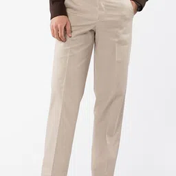 LOVE PANGOLIN Men Straight Fit Easy Wash Chinos Trousers-picture-47