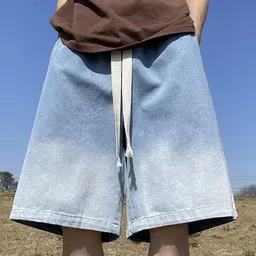 StyleCast Men Regular Fit Mid-Rise Denim Shorts-image-82