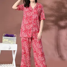 Mintmarie Women Printed Night suit-picture-23
