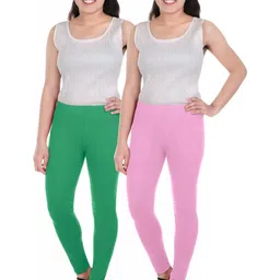100LUCK Girls Multicoloured Leggings-7