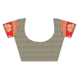 Anouk Rustic Woven Design Zari Banarasi Saree image 5