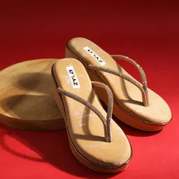 Zyla Embellished Wedge with-10