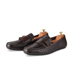 CORDWAINERS Men Textured Formal Monk Shoes-image-18