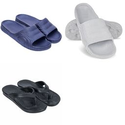 Feel alive Men Set Of 3 Self Design EVA Casual Thong Flip Flops-picture-30
