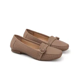 Mast & Harbour Women Round Toe Slip-On Mules with Buckles-picture-2