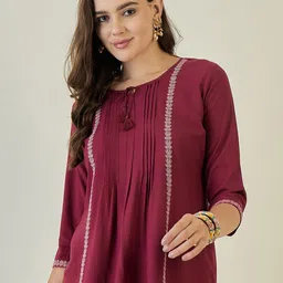 Anouk Women Solid Top-image-53