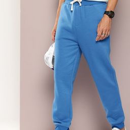 Kook N Keech Men Solid Relaxed Joggers-image-96