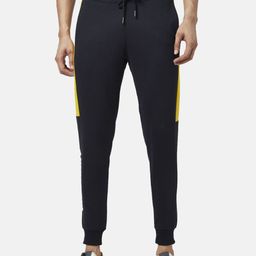 People Men Navy Blue Slim Fit Joggers-picture-15