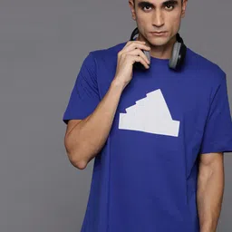 ADIDAS Printed FI BOS Pure Cotton T-shirt-image-37