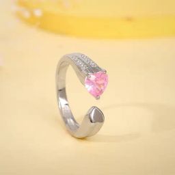 GIVA 925 Silver Special Love Adjustable Ring-image-68