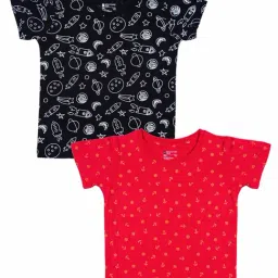 Bodycare Boys Multicolour Cotton T-Shirt-Pack of 2-picture-31
