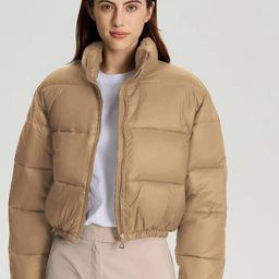 Stylecast X Kotty Lightweight Crop Puffer Jacket-picture-3