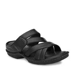 Hitz Men's Black Casual Sandals-image-17