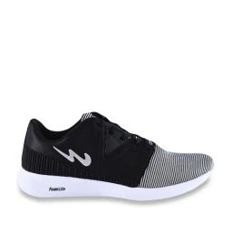 Campus Men's Legend Black & White Running Shoes-image-80