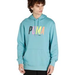 Puma Light Blue Hooded Sweatshirt-image-95