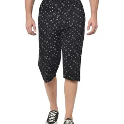 Vimal Jonney Black Regular Fit Capris-image-77