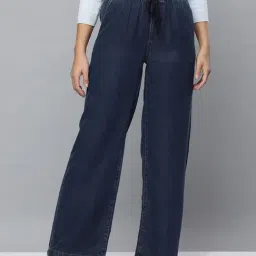 Levi's Navy Straight Fit Trousers-picture-27