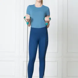 Van Heusen Blue Mid Rise Tights-image-45