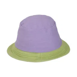Forever 21 Purple Color Block Bucket Hat-image-11