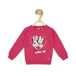 allen solly junior Allen Solly Kids Pink Printed Full Sleeves Sweatshirt-picture-10
