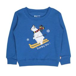 Bodycare Kids Blue Printed Full Sleeves Sweatshirt-image-22
