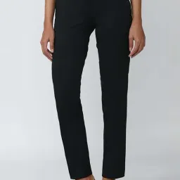 Van Heusen Black Mid Rise Pants-picture-13
