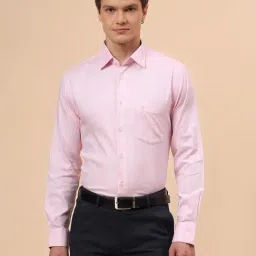 Cantabil Pink Solid Shirt-picture-48