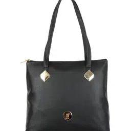 Baggit Black Medium Tote Bag-image-48