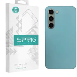 Sprig Liquid Silicone Back Cover for SAMSUNG Galaxy S23 Plus 5G (Green)-picture-15